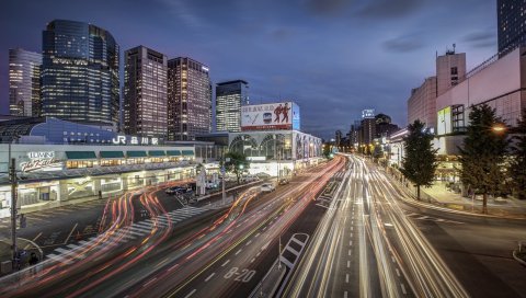 Япония, Токио, Shinagawa станция