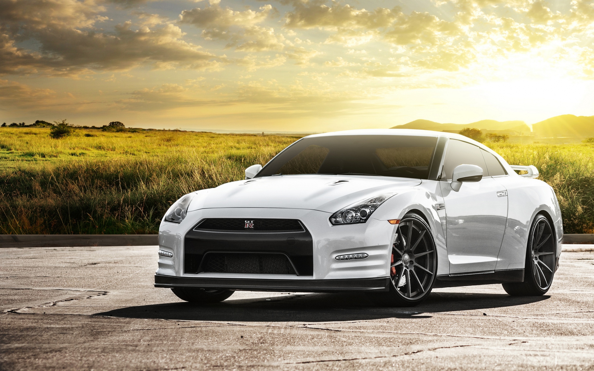 Картинки Nissan GT-R, Nissan, белый, авто фото и обои на рабочий стол
