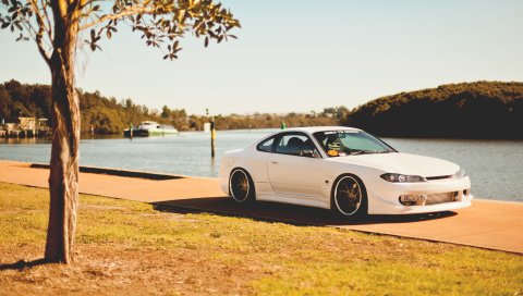 Nissan Silvia, s15, ниссан, тюнинг, купе,подпорных