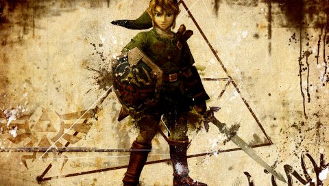 легенда Zelda, видеоигра серии, приключенческие, Hyrule
