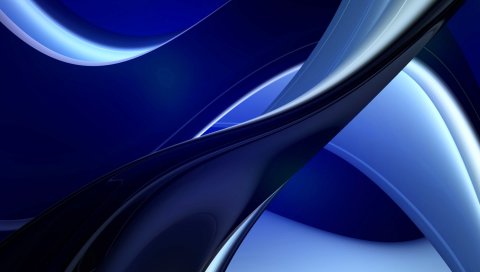 линии, изгиб, 3d, объем, свет, фантазия
