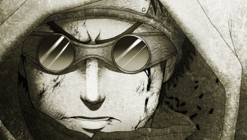 linnyxito, рисование, наруто, Aburame Сина, парень