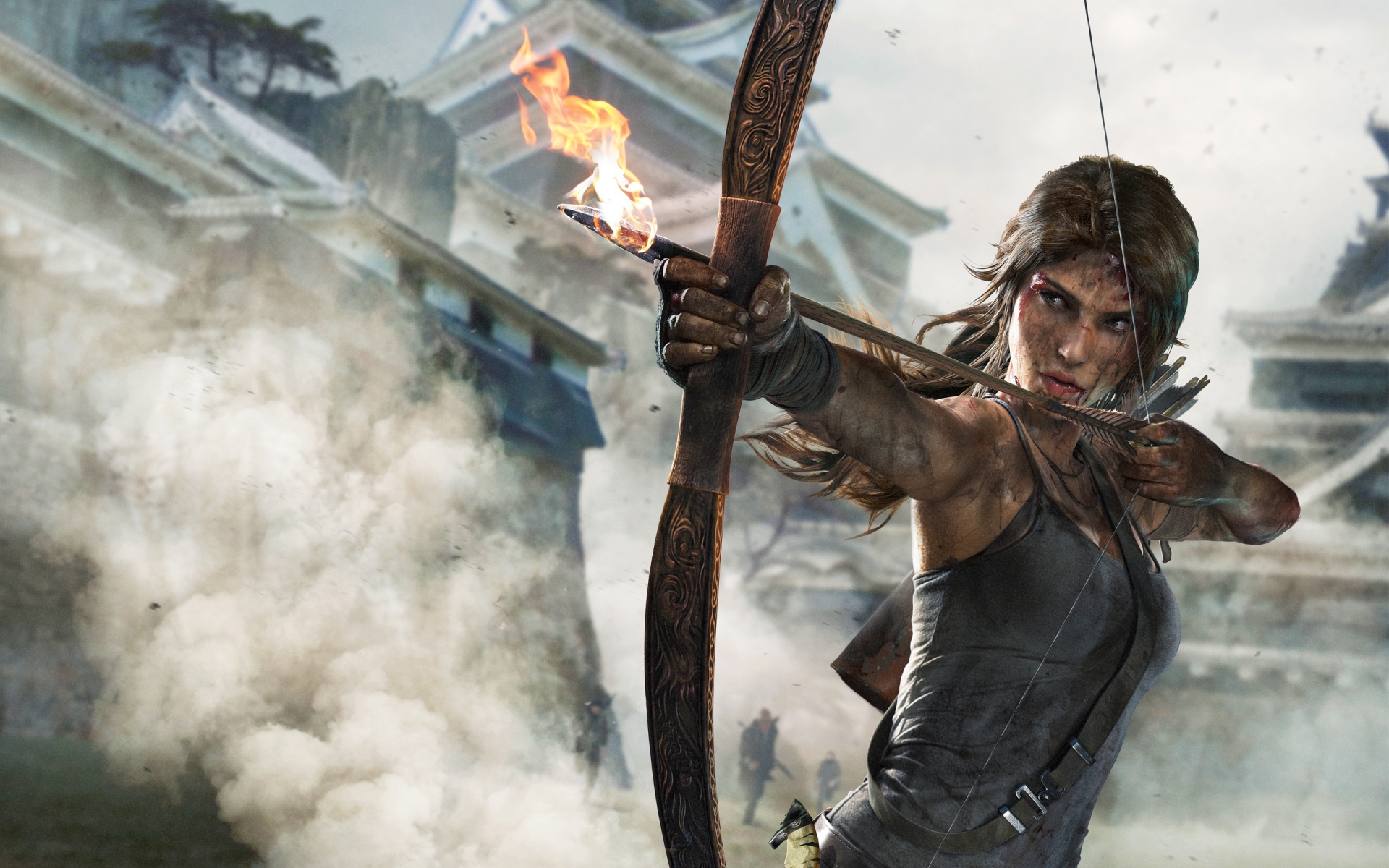 Картинки Tomb Raider окончательное издание, динамика кристаллов, Лара Крофт фото и обои на рабочий стол