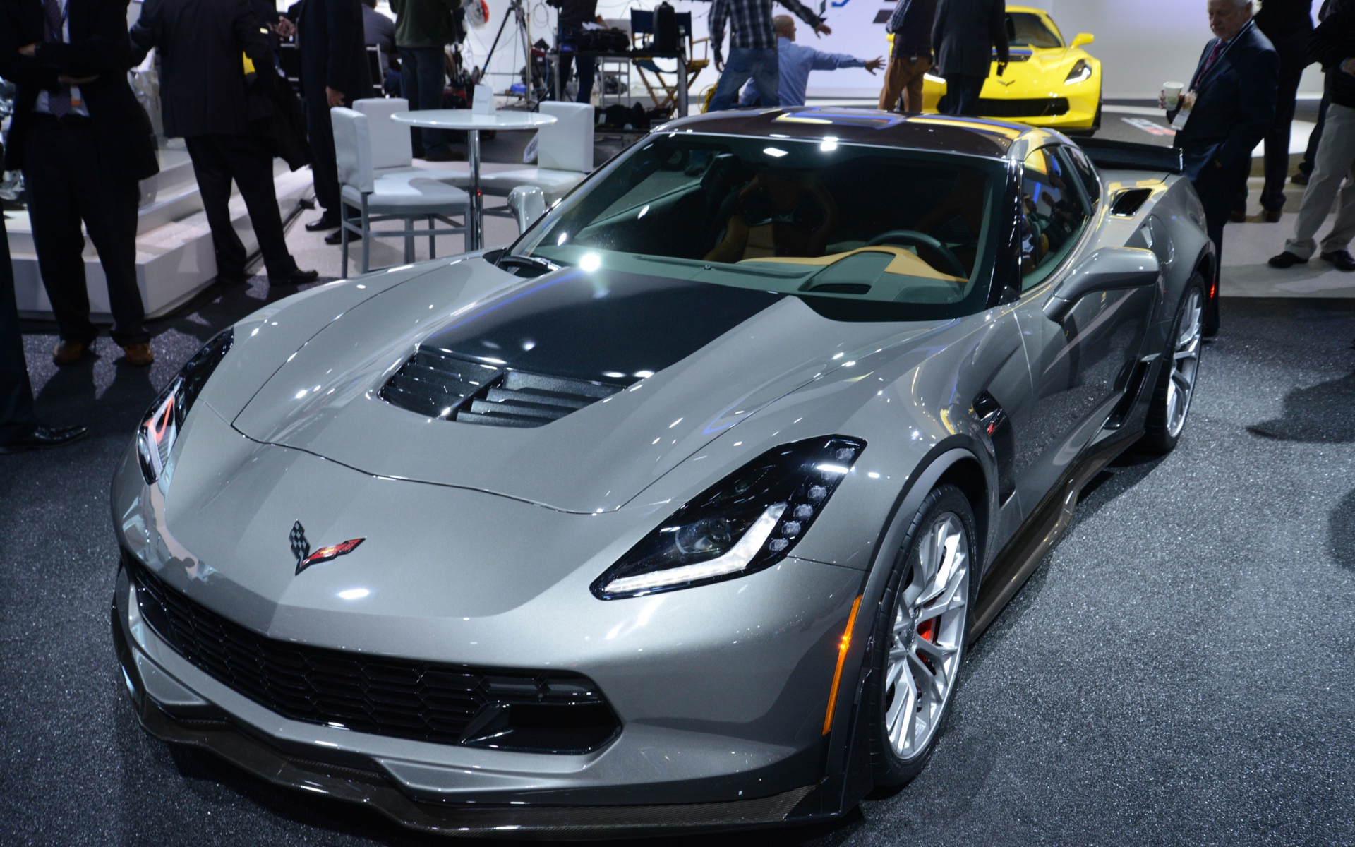 Картинки Chevrolet, Corvette, скат, суперкар, Z06, детройт фото и обои на рабочий стол
