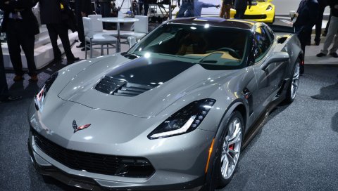 Chevrolet, Corvette, скат, суперкар, Z06, детройт
