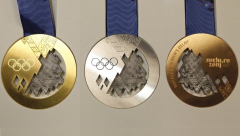 медаль, медаль, золото, серебро, бронза, олимпийские игры, сочи 2014, олимпийские