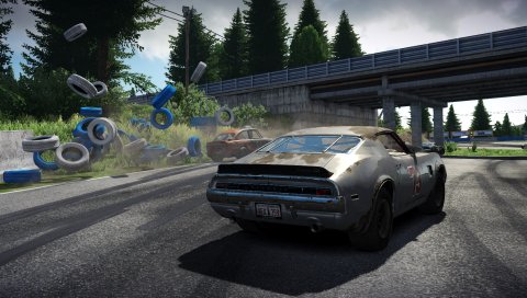 следующая игра автомобиль, игра, шины, мост