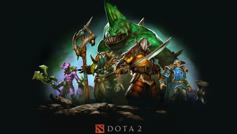 DOTA 2, Джим Мюррей, Джаггернаут, Tidehunter, безликая пустота