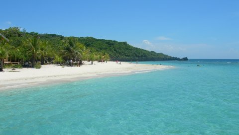 тропики, пляж, море, лето