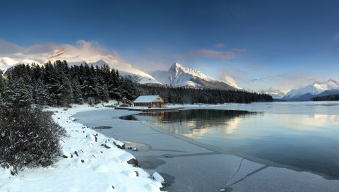 пейзаж,горы, озеро