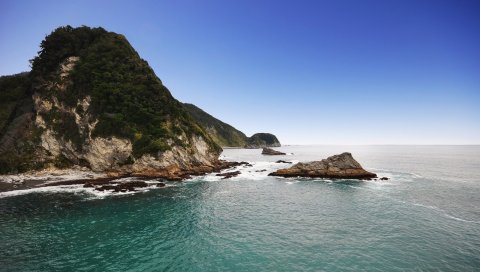 море, скалы, камни, красиво