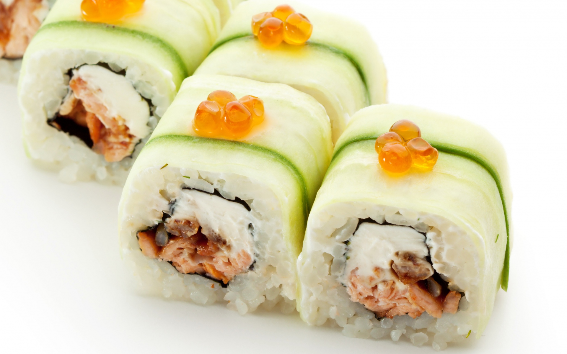 Картинки роллы, суши, морепродукты, сыр, рис фото и обои на рабочий стол