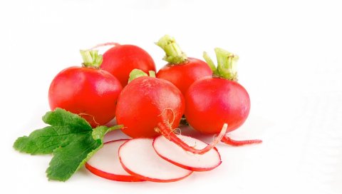 редиски, овощи, спелые