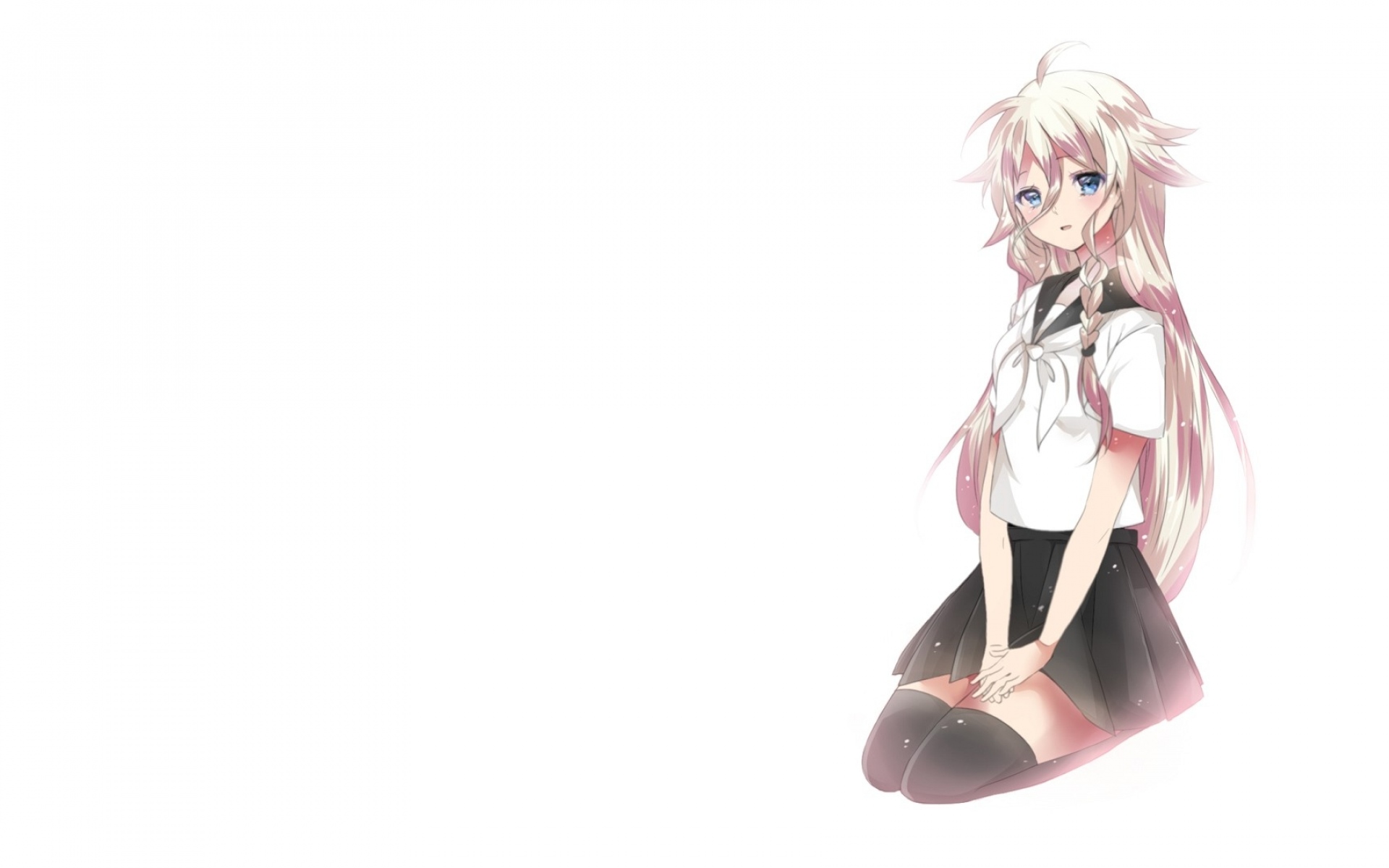 Картинки Vocaloid, девушка, юбка, волосы фото и обои на рабочий стол