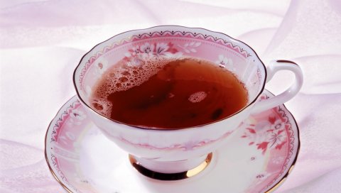 чай, чашка, пить, пластина