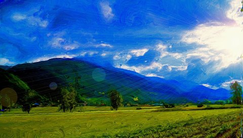 картины, природа, пейзаж