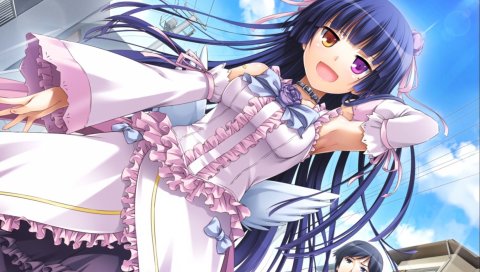 Руда нет imouto ga konna ni kawaii wake ga nai, kousaka kyousuke, девушка, аниме, мяч