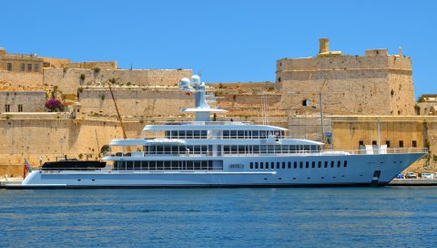 Лодка, корабль, море, красиво