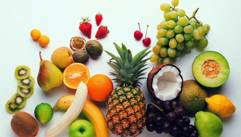Фрукты, ассорти, разнообразие