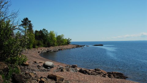 Море, берег, небо, пейзаж