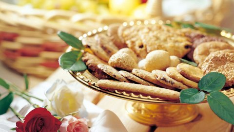 пирожные, печенье, вкусные