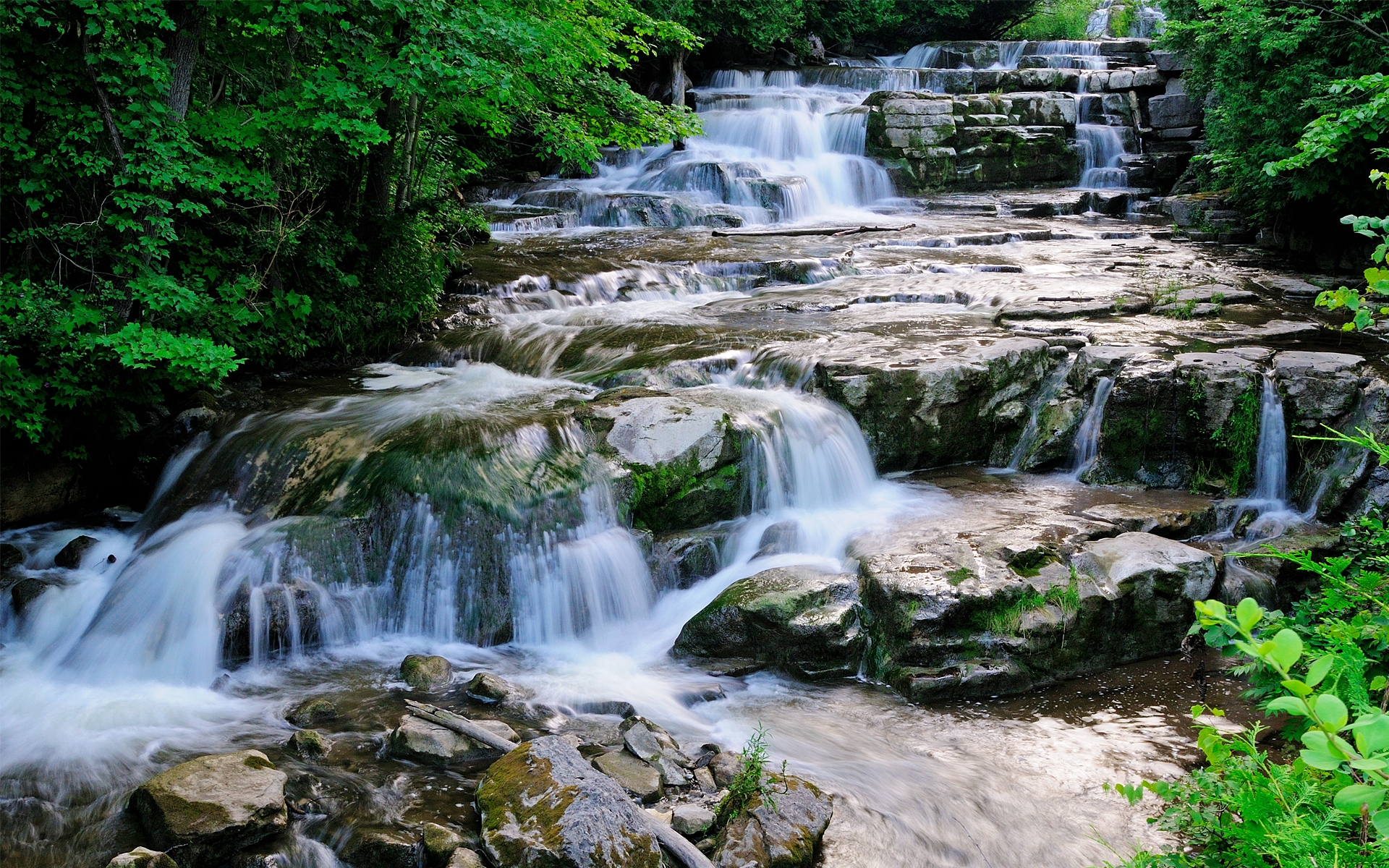 Картинки водопады, реки, пороги, пейзаж фото и обои на рабочий стол