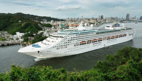 корабль, огромный, морские