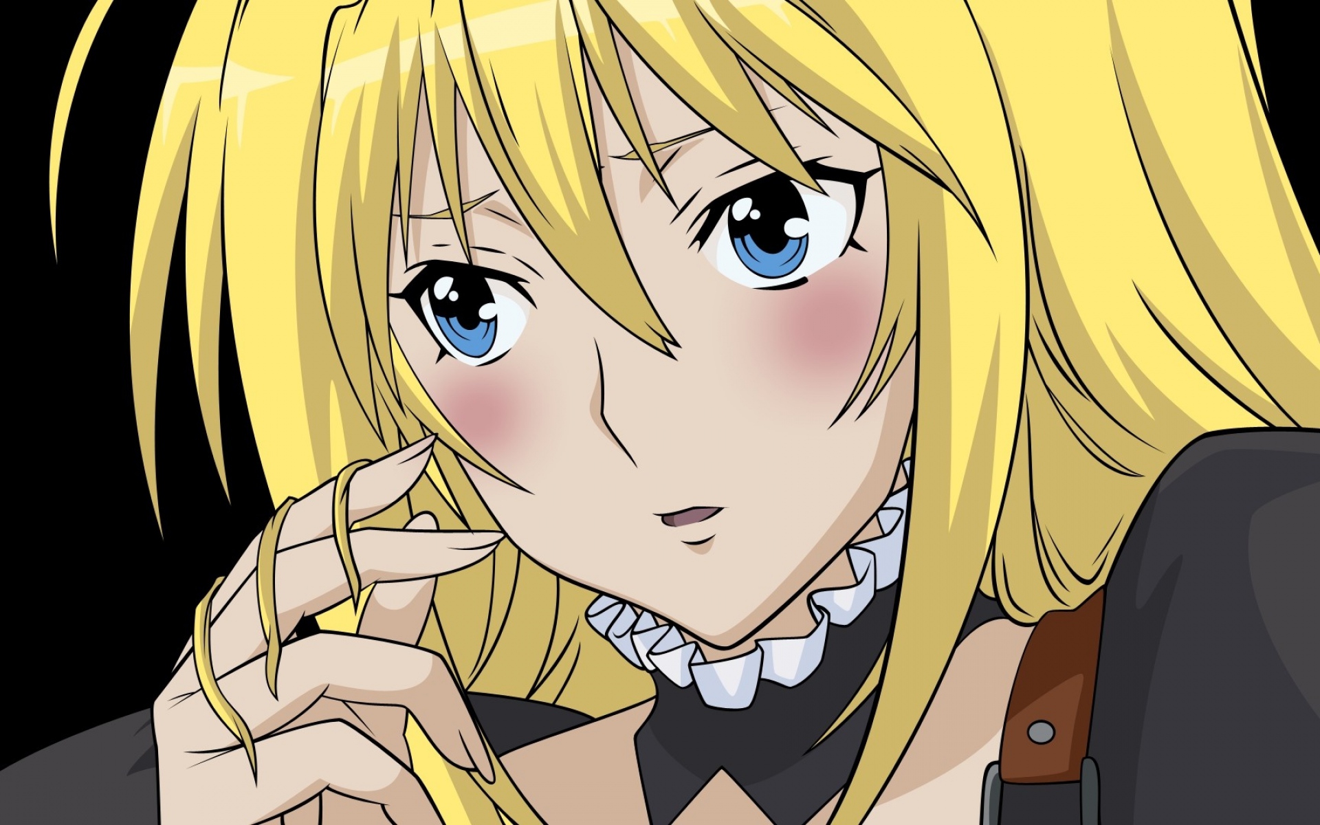 Картинки Sekirei, tsukiumi, девушка, лицо фото и обои на рабочий стол