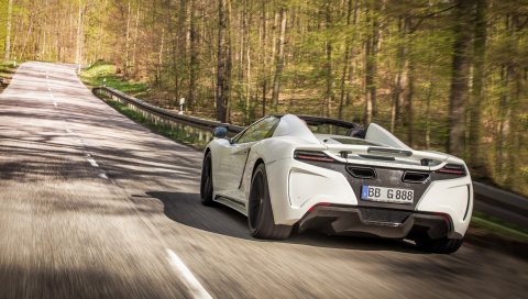 Mclaren, gt, auto, white