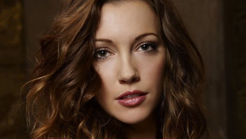 Katie cassidy, девушка, глаза, брюнетка