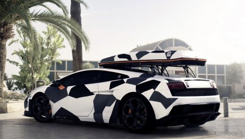 Цвет, стиль, яркий, lamborghini