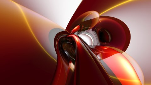 Гладкий, светлый, красный, оранжевый