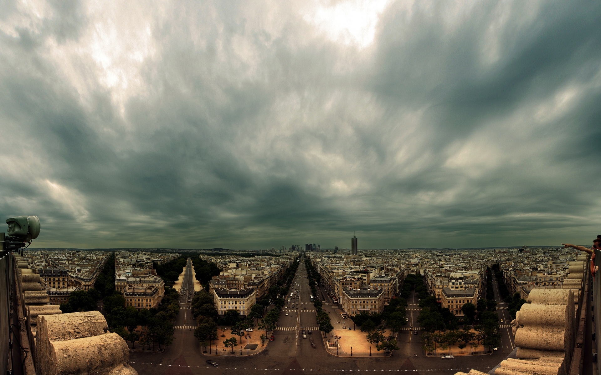 Картинки Париж, здания, небо фото и обои на рабочий стол