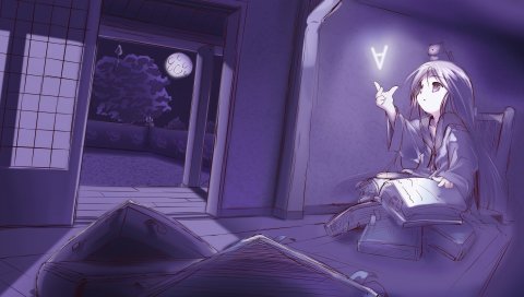 Комната, книга, чтение, вечер