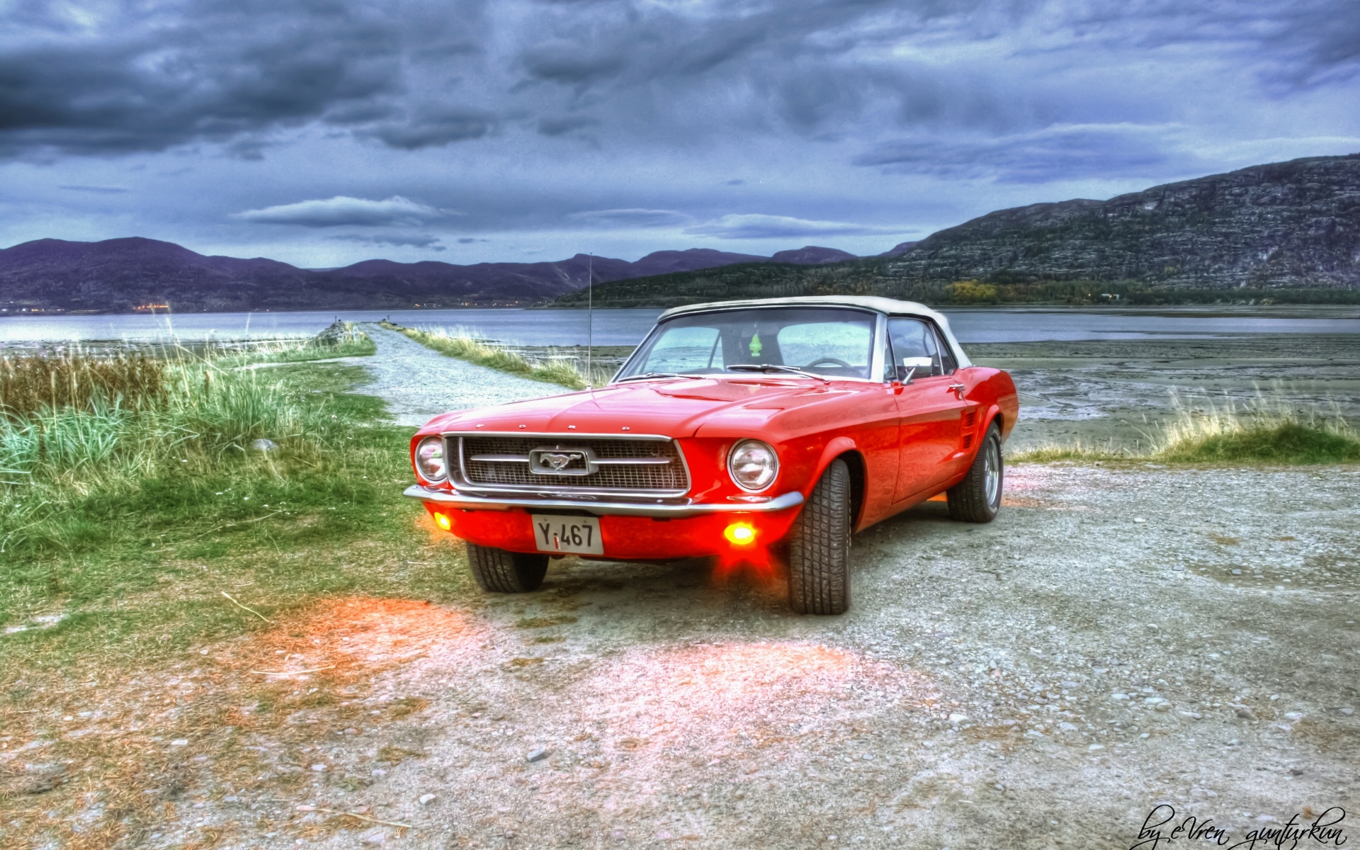 Картинки Ford, mustang, hdr фото и обои на рабочий стол