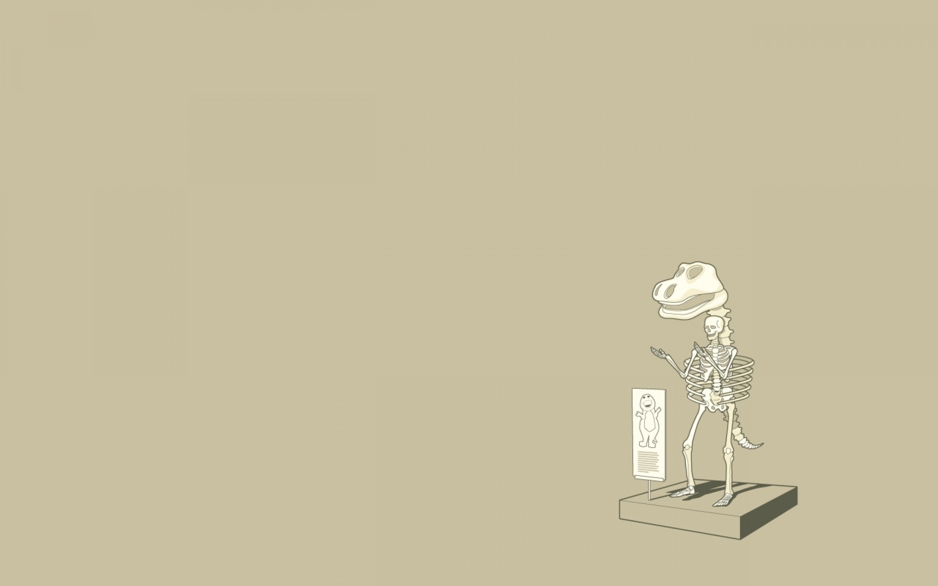Картинки Динозавр, скелет, фото и обои на рабочий стол
