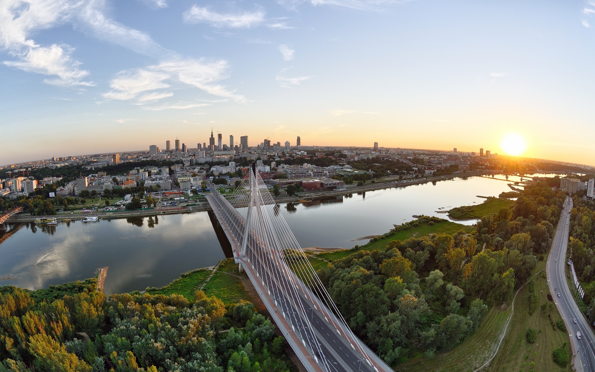 Картинки мост, трава, небо, природа фото и обои на рабочий стол