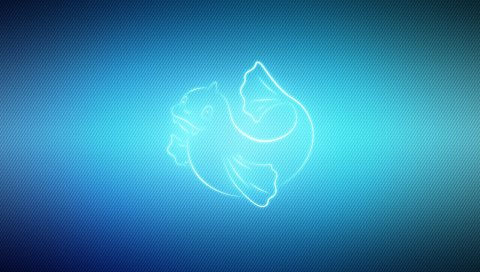 Покемон, плавание, синий, dewgong