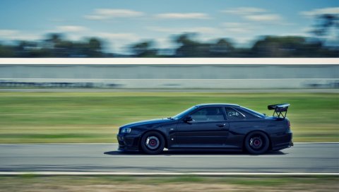 Nissan, nissan skyline r34, авто