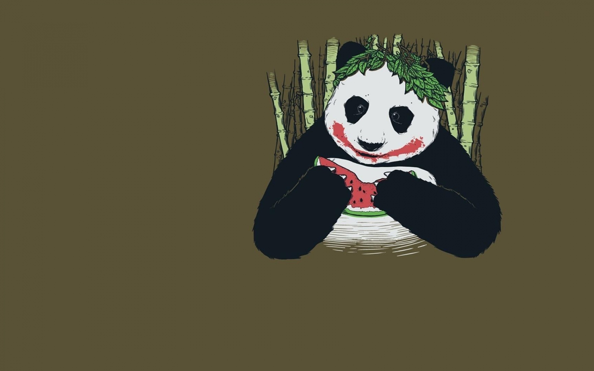 Картинки панда, джокер, маскировка фото и обои на рабочий стол