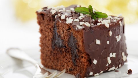 торт, кусок, сладкое, десерт