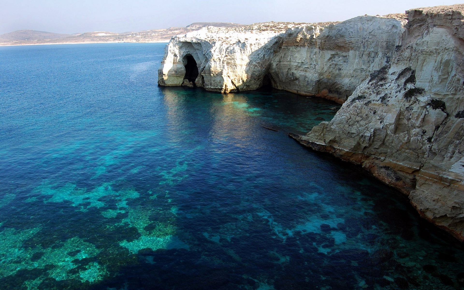 Картинки море, горы, скалы, красивая фото и обои на рабочий стол