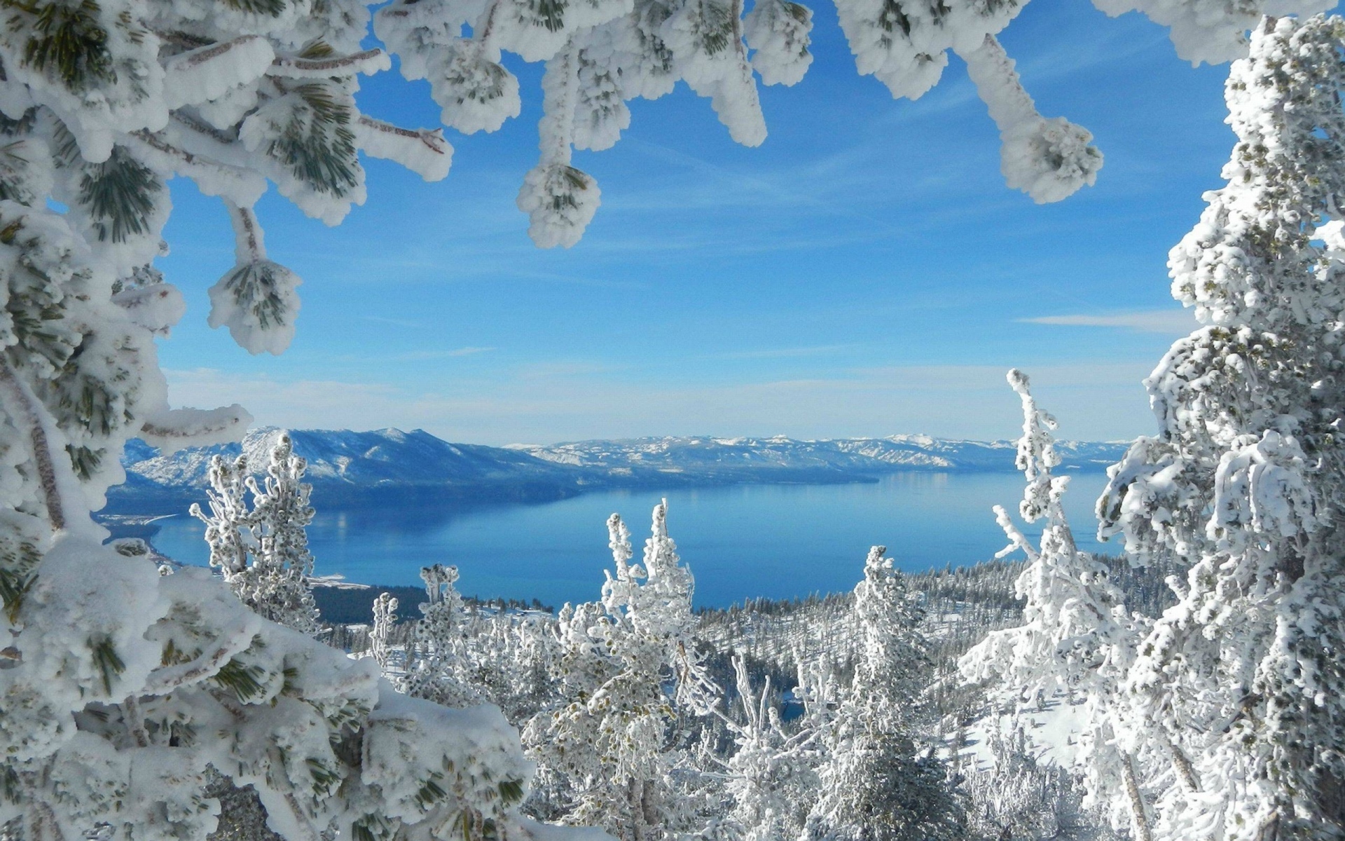 Картинки снег, небо, зима фото и обои на рабочий стол