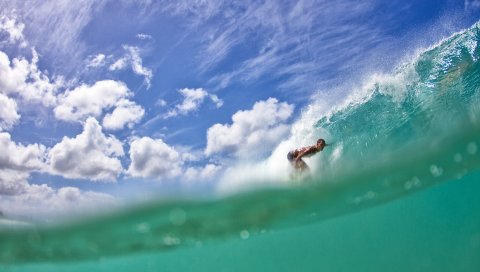 Спорт, небо, вода
