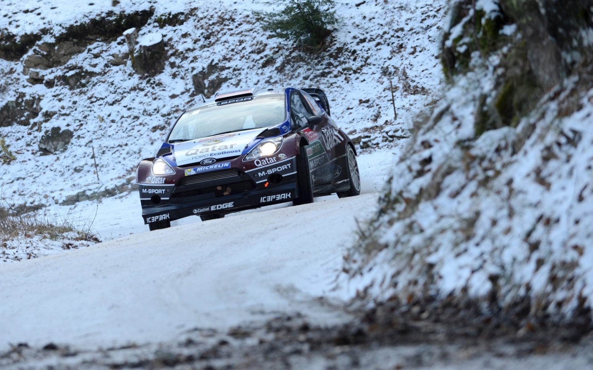 Картинки Ралли, автомобиль, wrc, ford fiesta фото и обои на рабочий стол