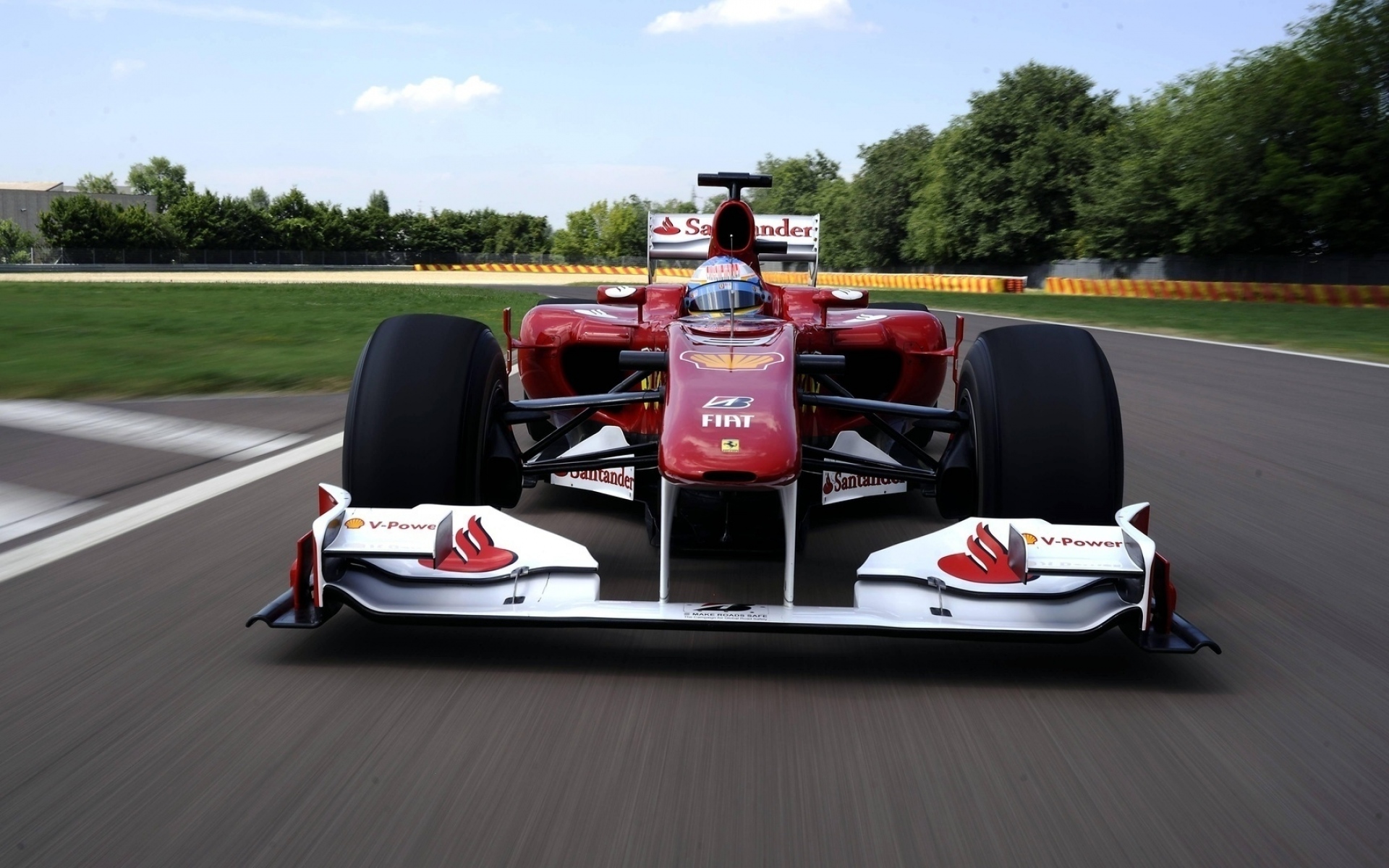 Картинки F1, fernando alonso, ferrari f10, скорость, ferrari фото и обои на рабочий стол