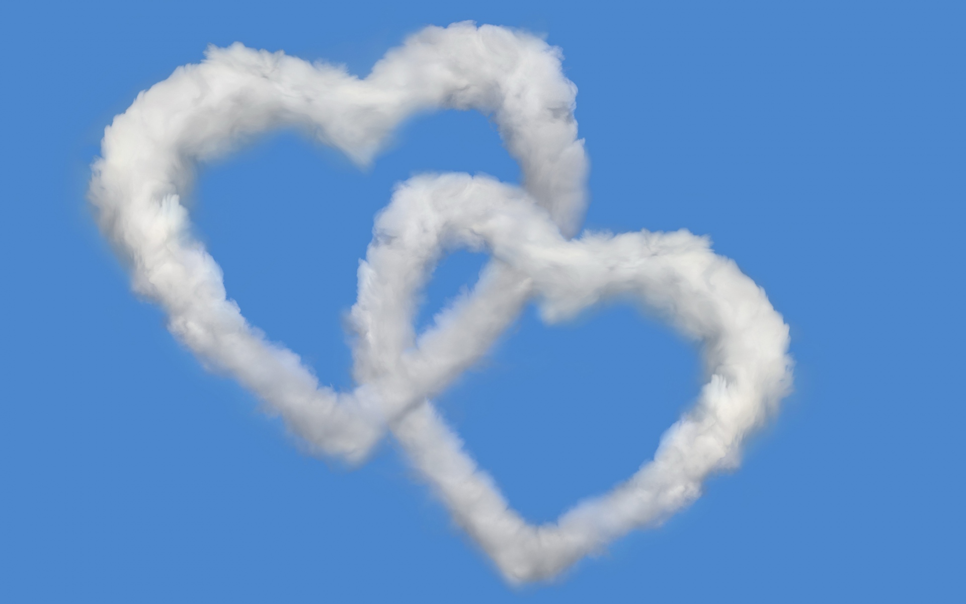 Картинки сердце, любовь, облако, небо фото и обои на рабочий стол
