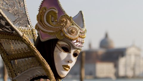 маски, снаряжение, венеция, маскарад