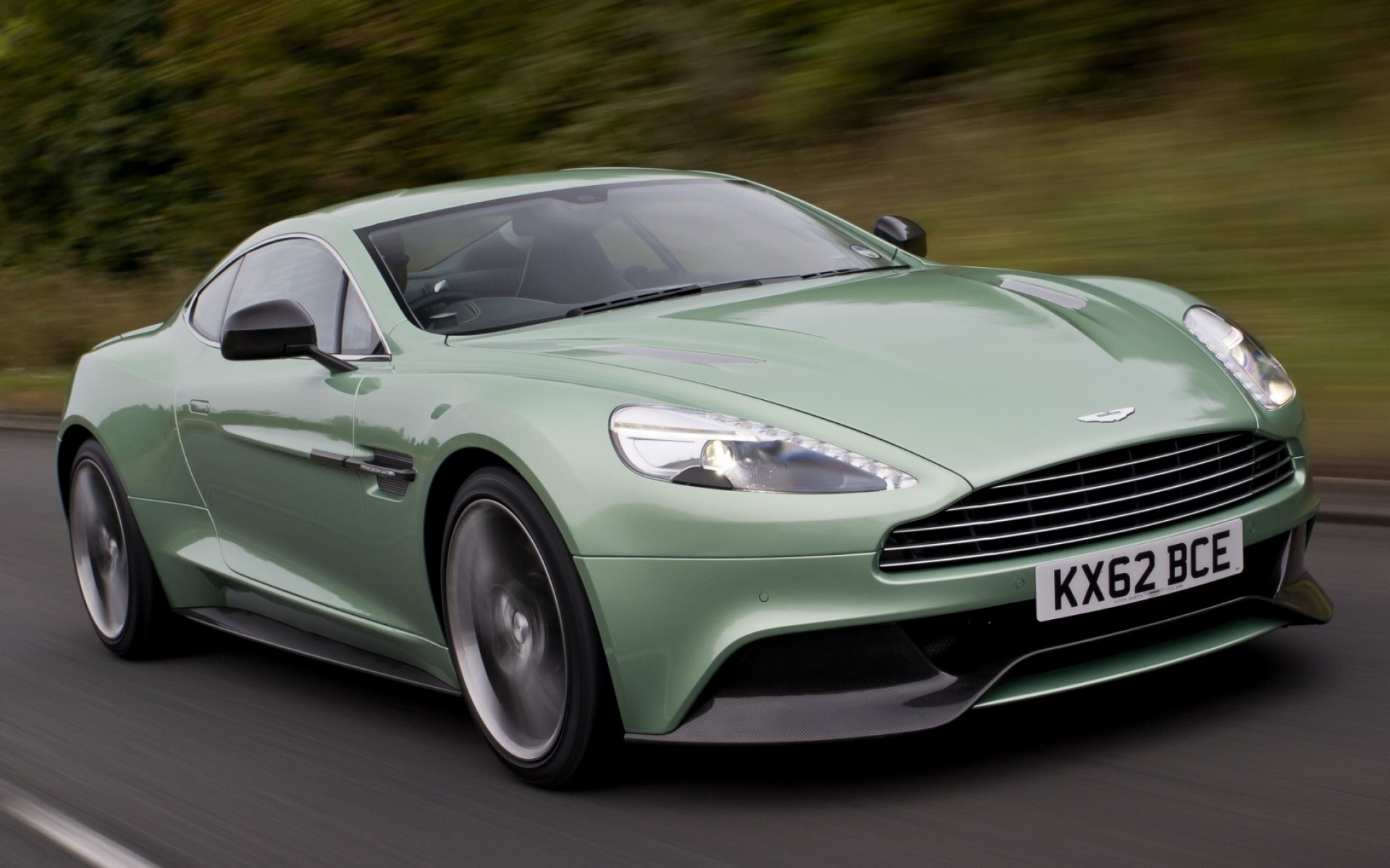 Картинки суперкар, зеленый, Aston Martin фото и обои на рабочий стол
