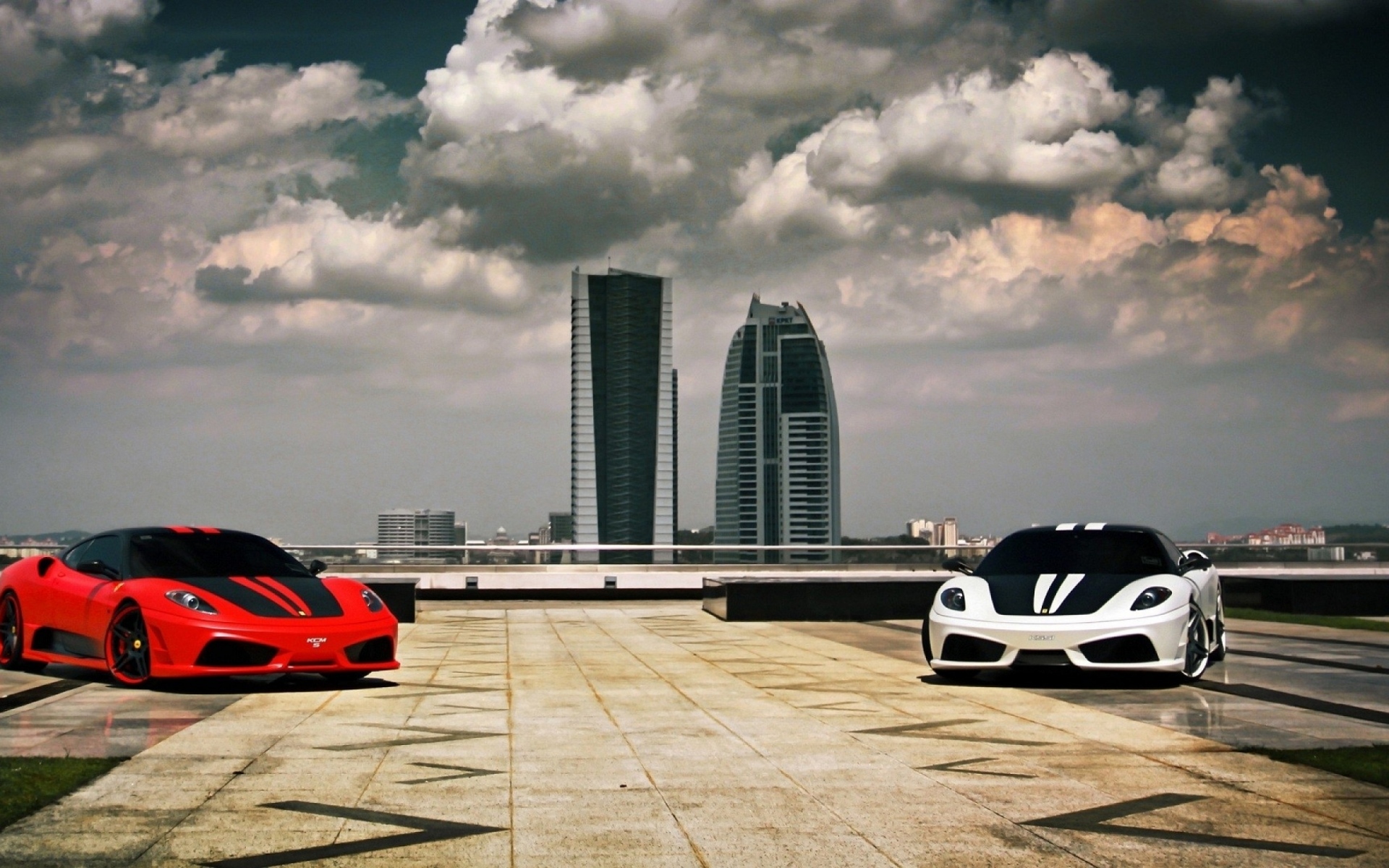 Картинки феррари, Scuderia, город, стиль фото и обои на рабочий стол